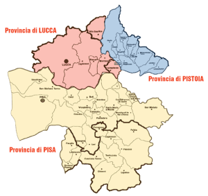 province di pistoia e lucca