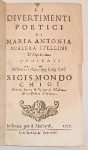 Scalera_Stellini_Li_divertimenti_poetici_First_Edition