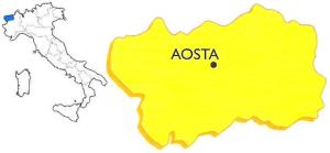 Valle d'Aosta posizione