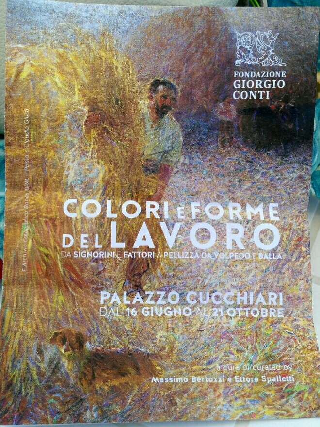 Colori e forme del lavoro, mostra a Palazzo Cucchiari a Carrara, recensione di Francesca&nbsp;Galli