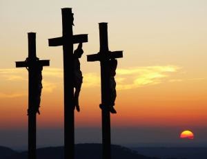 venerdì santo, composizione con 25 parole a rombo di Franca F.